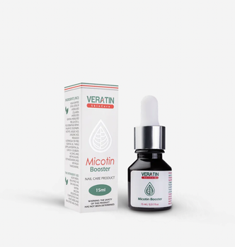 Капли для ногтей противогрибковые, восстанавливающие Micotin Booster (Микотин Бустер), Flosvita, Veratin Skin Care, 15 мл. флакон