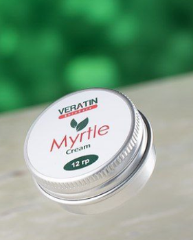 Крем для быстрой регенерации кожи Myrtle cream (Вератин Миртовый),Flosvita,Veratin Skin Care, 12г. банка