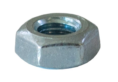 Гайка шестигранная DIN934 М4х0.7х3.2 клас6 белый цинк, к-т (10 шт.)