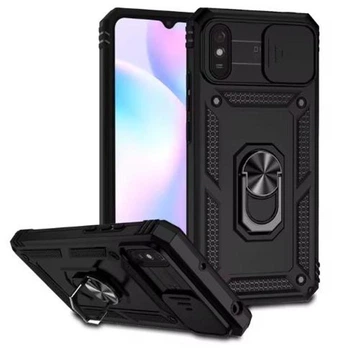 Протиударний броньований чохол із захистом камери для Xiaomi Redmi 9A Armor Case Keysion black