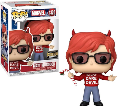 Фігурка Funko Pop! Marvel Matt Murdock Nie jestem Daredevilem 1320 Bobble-Head (889698747301)