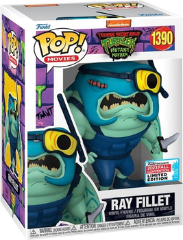 Фігурка Funko Pop! Movies Teenage Mutant Ninja Turtles Mutant Mayhem Ray Fillet 1390 (889698717205)