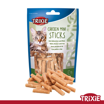 Лакомство для кошек Trixie 42708 PREMIO Mini Sticks курица/рис 50г (TX-42708) 4011905427089