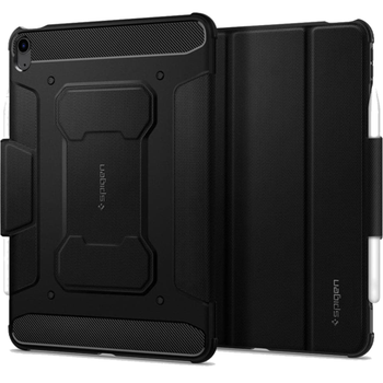Противоударный чехол Spigen Rugged Armor Pro Black для iPad Air 11” M4 | M3 | M2 (2026 | 2025 | 2024) | iPad Air 10.9” M1 (2022 | 2020) (ACS02054)
