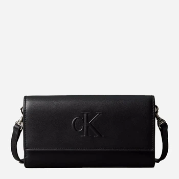 Сумка кросс-боді через плече жіноча маленька Calvin Klein 546186192 Чорна (1159823386)
