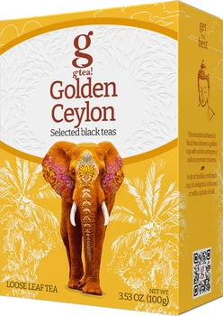 Чай Grace черный Golden Ceylon Букет листовой 100 г (5060207692632)