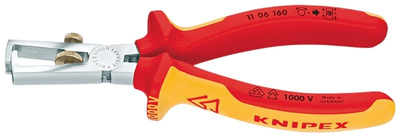 Szczypce do ściągania izolacji Knipex VDE 160 mm (11 06 160)