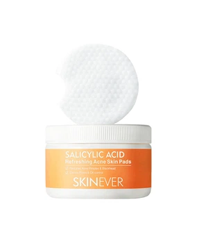 Пілінг-педи із саліциловою кислотою Skinever Salicylic Acid Refreshing Acne Skin Pads