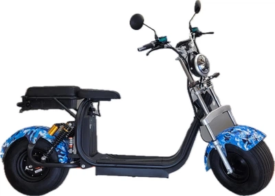 Электроскутер CityCoco трицикл (2000W 60V 20Ah) Камуфляж