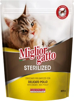 Сухий корм Morando Migliorgatto Sterilised з куркою
