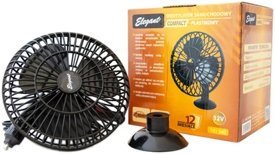 Вентилятор одинарный 12 V 5'' Elegant