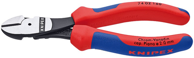 Szczypce Knipex boczne o zwiększonym przełożeniu 160 mm (74 02 160)