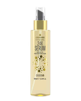 Флюїд 24К з олією Арганії для пошкодженного волосся 24К SERUM argan oil for damaged hair ANAGANA 100 мл 4820245170506