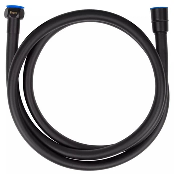 Шланг для душа WEZER 1500мм силиконовый черный WKR-015-150-B