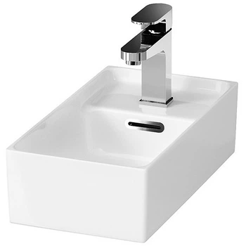 Умывальник накладной CERSANIT Crea 400x220x105мм прямоугольный белый CCWF1007298215