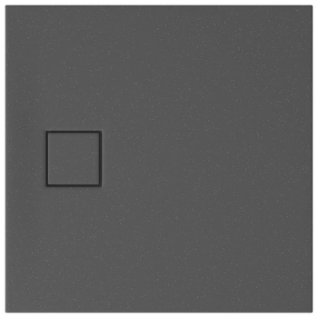 Поддон для душевой кабины CERSANIT Тако Slim 90x90x4см квадратный акрил c сифоном серый S932-162
