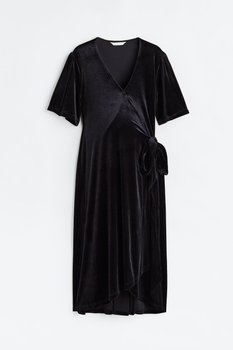 Платье для беременных H&M XL черный 29111088684