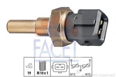 Датчик температуры Facet (73229)