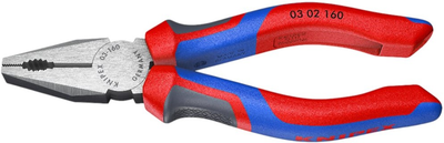 Плоскогубці Knipex комбіновані 160 мм (03 02 160)