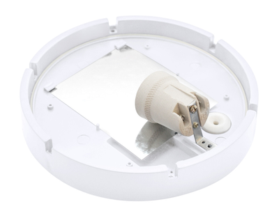 Світильник ERKA 1065-B, настінний, 26 W, круглий, білий корпус, білий, E27, IP 65