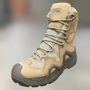 Берці тактичні високі Vogel Waterproof 41 р, Койот, водостійкі берці армійські тактичні