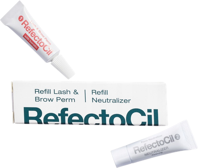 Zestaw do brwi i rzęs RefectoCil Eyelash Curl & Lift Lashperm + Neutrlizer (9003877902218)