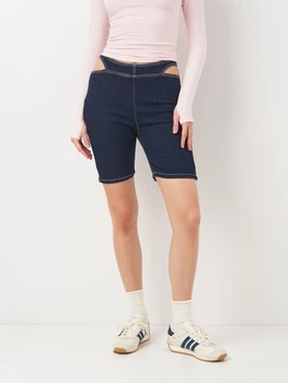 Шорты женские Zara 6688/201 M Темно-синие (06688201401037)