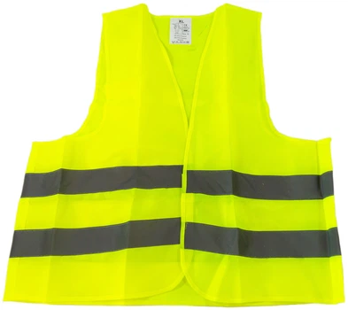 Аварийный жилет XL полиэстер,120 г/кв.м (желтый) ND