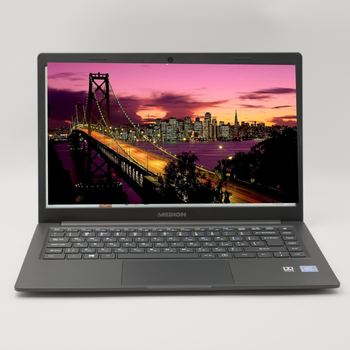 Ультрабук 14" Medion (Lenovo Group) E4251 Intel Pentium N5000 RAM 4 ГБ SSD 128 ГБ IPS FullHD Win10 б/в металевий корпус (770)