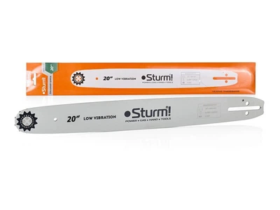 Шина для пилы 500 х 1.5 мм, шаг 0.325", 76 зуб. Sturm