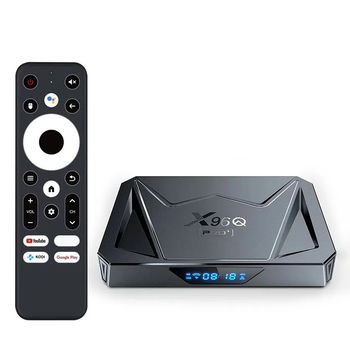 Смарт ТВ приставка X96Q Pro+ Plus 4/64 Гб Smart TV Box Android 14 (576-64)