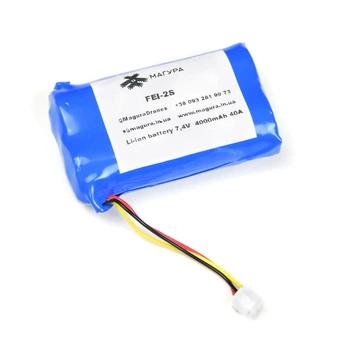 Зовнішня батарея FEI-2s1p GH для пульта керування RadioMaster TX16S TX12 Li-ion 7.4В 4000 мА·ч 21700 (301257)