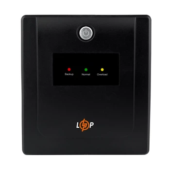 Источник бесперебойного питания (ИБП) LogicPower LPM-U1100VA-P, 770Вт/1100ВА, вход 145–290В, пластиковый корпус, LED-дисплей