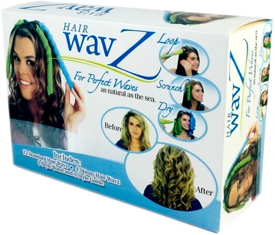 Чарівні бігуді для волосся будь-якої довжини Hair Wavz, 16 штук