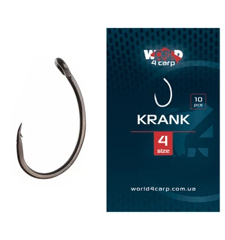 Короповий крючок World4carp KRANK №4,w4007-4