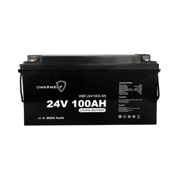 Аккумуляторная батарея UWarmSof LiFePo4 24V 100Ah с экраном
