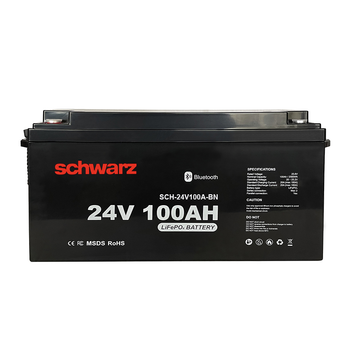 Аккумуляторная батарея Schwarz LiFePo4 24V 100Ah с Bluetooth