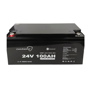Аккумуляторная батарея UWarmSof LiFePo4 24V 100Ah с Bluetooth