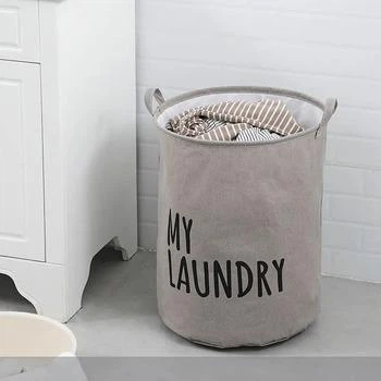 Корзина для хранения белья/одежды/игрушек "Linen" 35*45см Home R32355