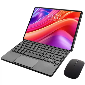 Клавиатура-подставка беспроводная Smart Keyboard + Мышка для Blackview Tab 18 Ru+En Black