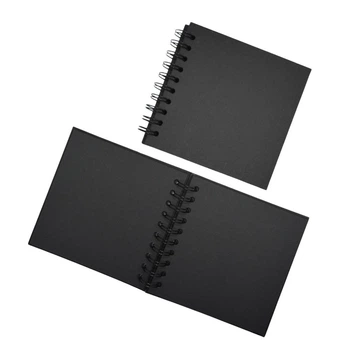 Альбом DIY мини с черными страницами 14х14 см