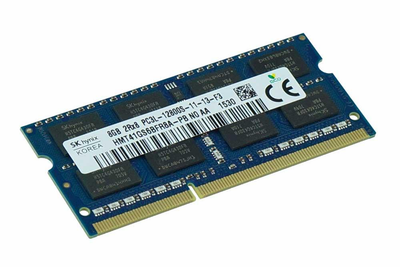 Оперативная память DDR3L 8GB 1600 для ноутбука PC3L-12800s SODIMM SK hynix HMT41GS6BFR8A-PB (7706922)