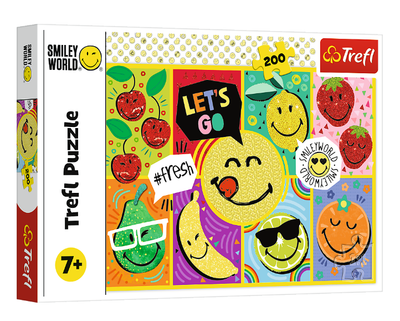 Пазли Посмішки. Happy Smiley (200 ел.) 13297 (Trefl)
