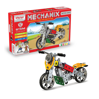 Конструктор металевий розвиваючий MECHANIX Мотоцикли (01008) (Zephyr)
