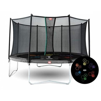 Батут BERG Favorit Regular 430 Grey Levels +захисна сітка Safety Net Comfort