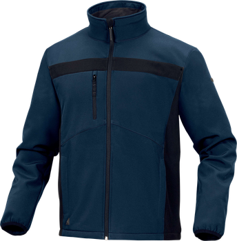 Куртка флисовая Delta Plus LULEA2 Softshell синяя, размер L