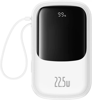 Powerbank Baseus Qpow Pro+ 20000mAh 22.5W White (P10067103213-00)