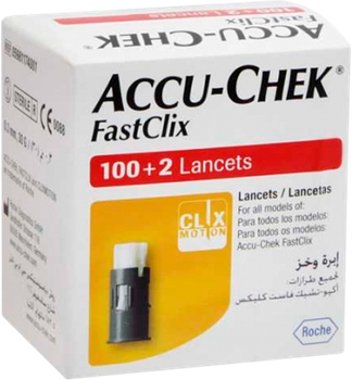 Ланцети Roche Accu Chek Fastclix 102 шт (4015630056996)