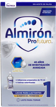 Детское молоко Almiron Profutura 1 4 x 70 мл (8410048200447)