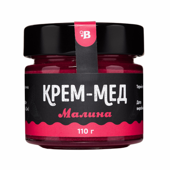 Крем-мед Beejoy Малина 110 г